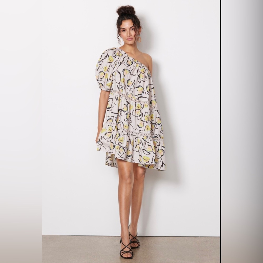 BNWT Velvet by Graham & Spencer Adalyn One Shoulder Dress ($198)